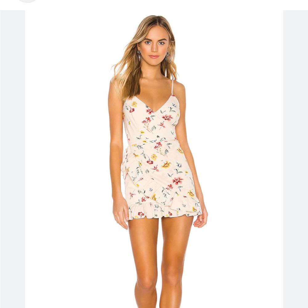 SUEPRDOWN (S) wrap floral dress